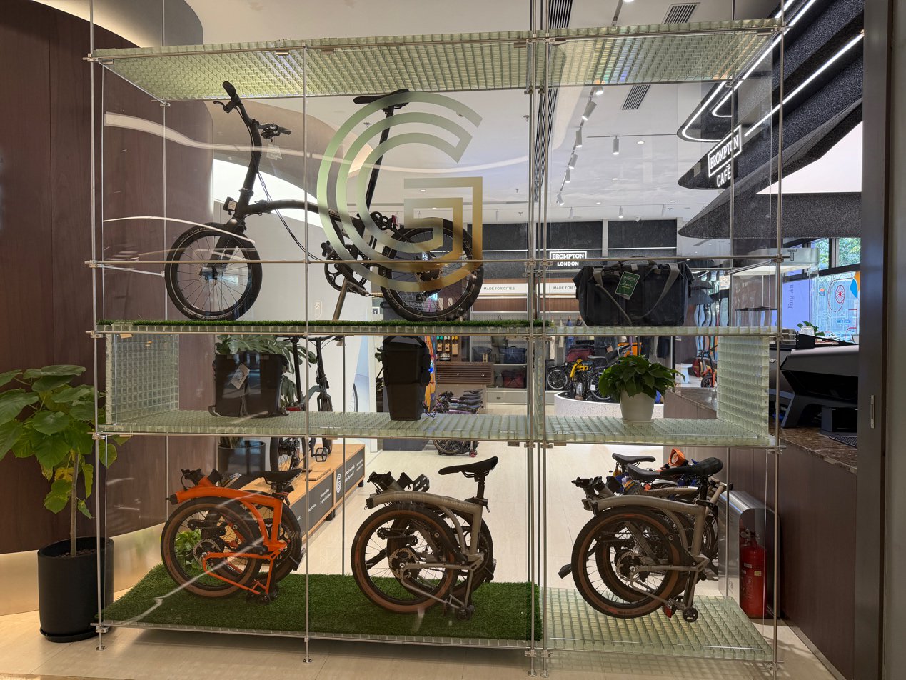 Brompton（小布）G系列。图：记者 秦李欣/摄